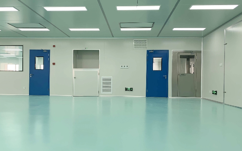 浙江LED電子廠萬級潔凈車間裝修工程