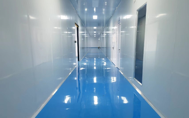 上海金山化妝品廠萬級潔凈車間裝修