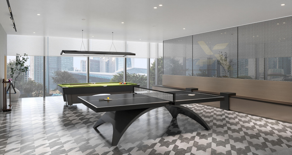 休閑區(qū)效果圖