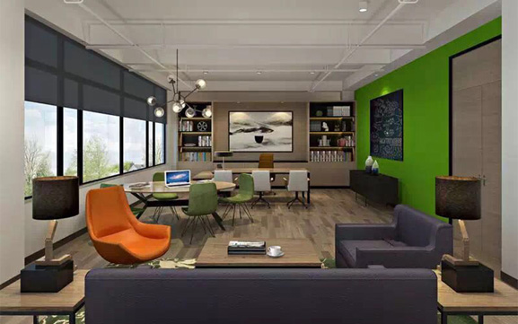 金山山陽(yáng)園區(qū)寫字樓裝修